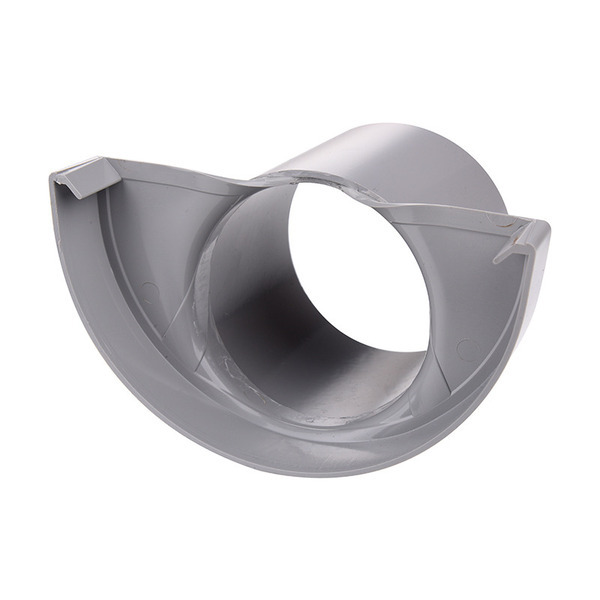 Plastmo Endebund  M/tud - Grå - Ø12/75mm