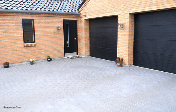 IBF Bondesten kantblok 14x21 - 14cm Grå 