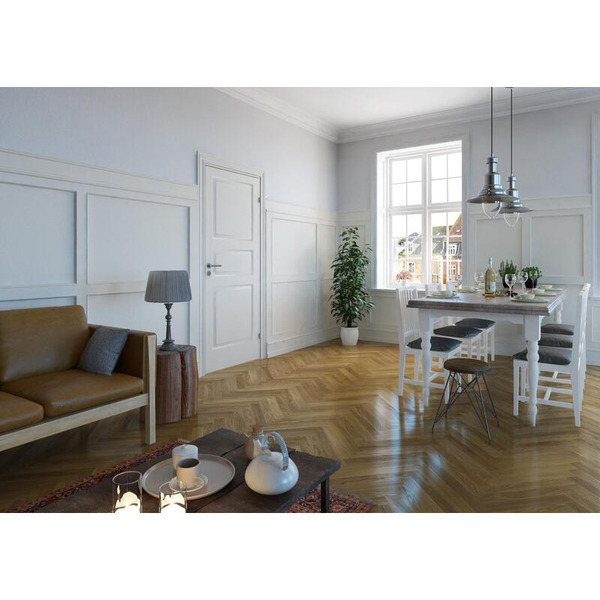 Swedoor Massiv Fyldningsdør Compact 03 støjreducerende - 82,5x204mm