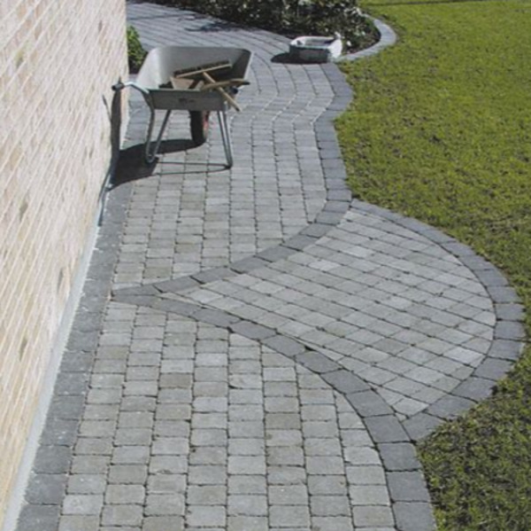 RBR Herregårdssten 14x21 - 5cm Gråmix