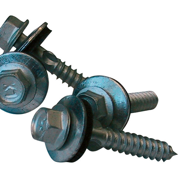 Plastmo Skruer M/skiver - 200 stk/æske