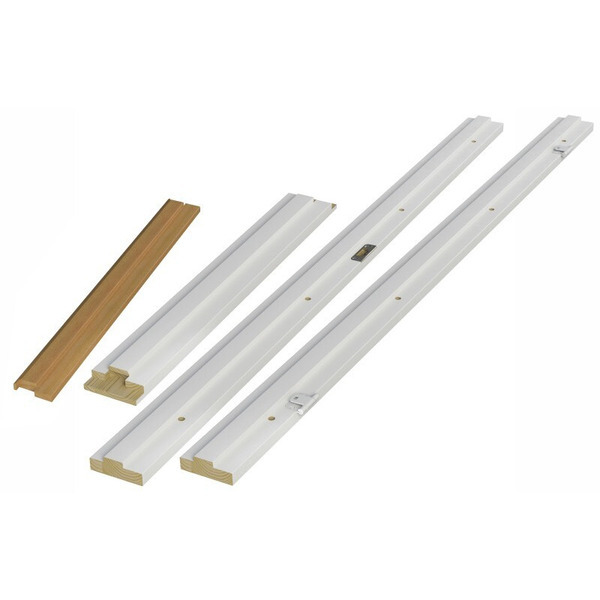 Swedoor Snap-in Karmsæt U/bund Hvid - 100x886x2089mm