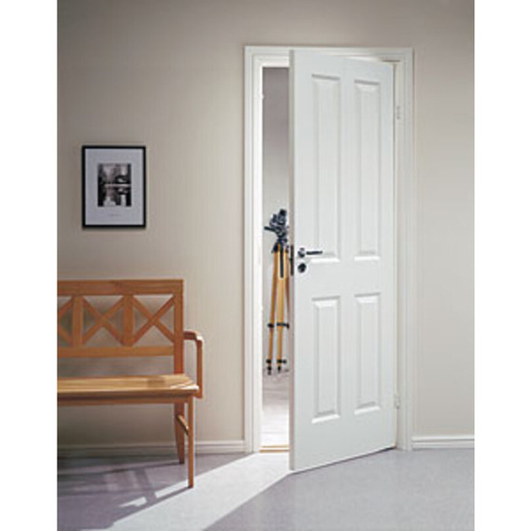 Swedoor Snap-in Karmsæt U/bund Hvid - 128x886x2089mm