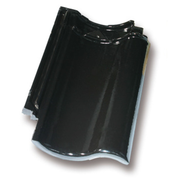 Nibra H14 Teglsten Glaseret Sort