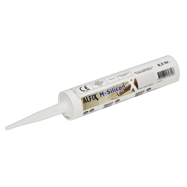Alfix m-silikone Grå - 0,3l sanitetssilikone