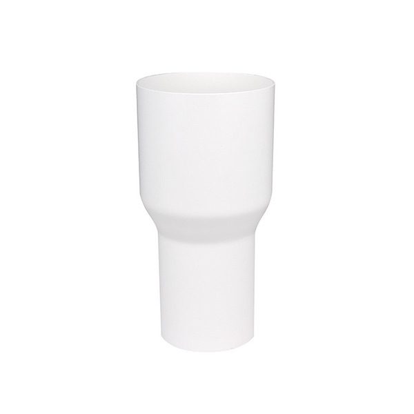 Plastmo Rørsamlemuffe - Hvid - Ø90/75mm