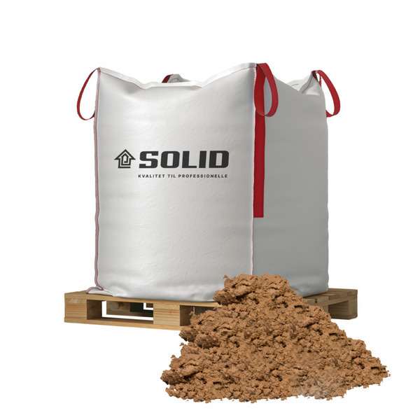 SOLID Bakkemørtel 0-4 mm i Bigbag - 500L