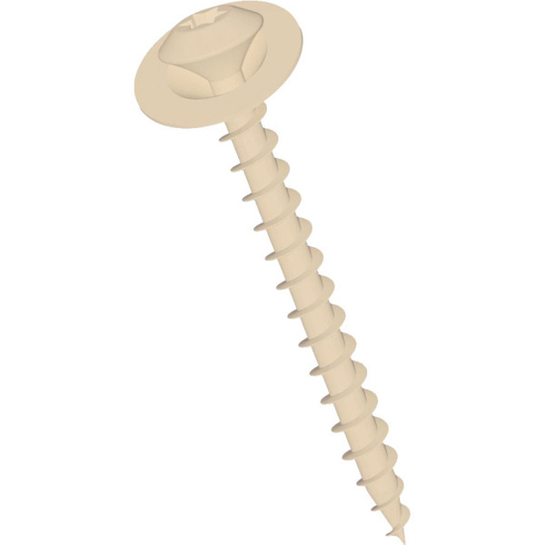 Troldtekt Træbetonskruer Lys natur - Ø13x3,9x45mm - 250 stk