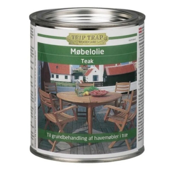 Trip Trap Møbel -& Vinduesolie Teak - 0,75L
