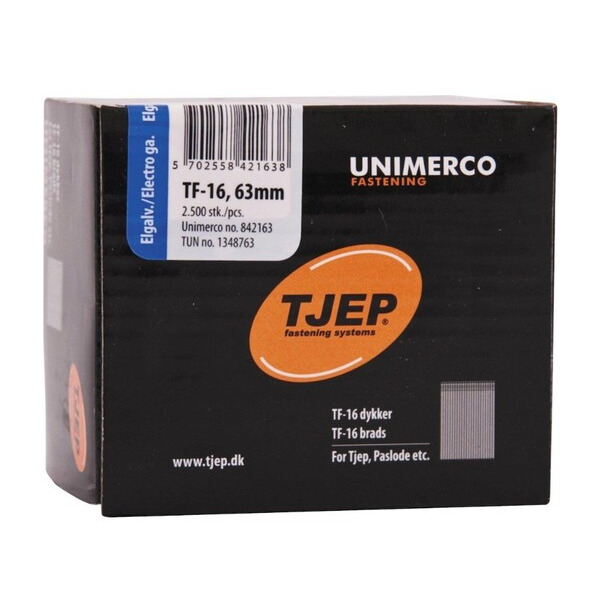 TJEP Dykker TF16 -  1,6x63mm - 200 stk/pk