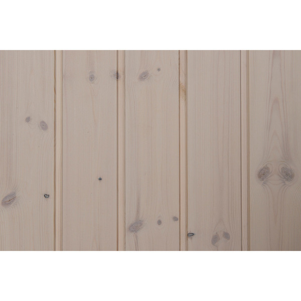 Rågsvedan Profilbrædder - 19X125mm - Hvide loftbrædder