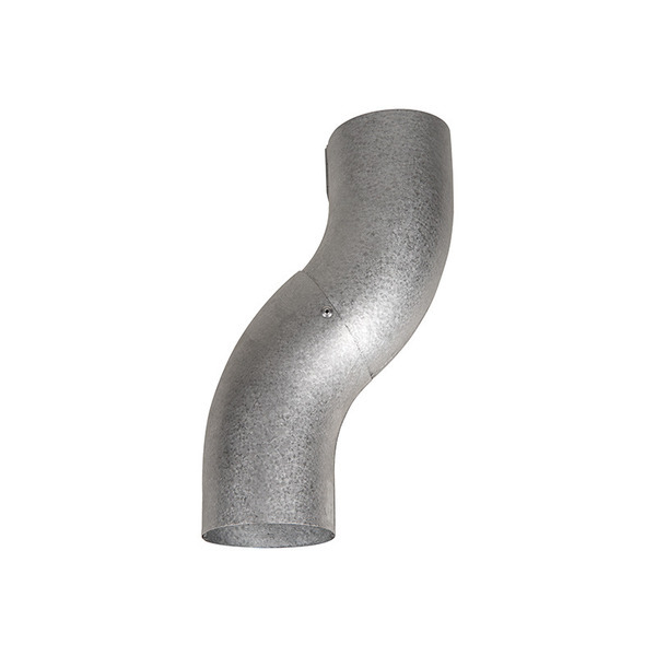 Plastmo nedførsel aluZink - 75mm 