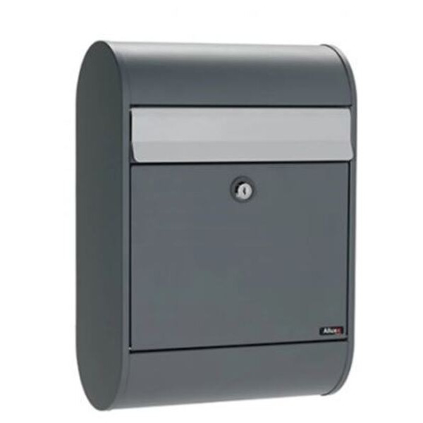 Allux Postkasse 5000S m/cylinderlås Sort     