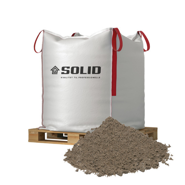 SOLID Bakkegrus 0-4mm i Bigbag - 500L