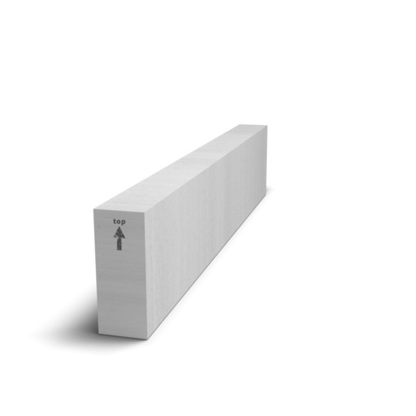 H+H Overligger Ikke-bærende - 10x25x125cm