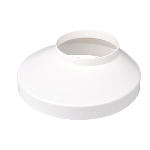 Plastmo Brøndkrave - Hvid - Ø110/130mm