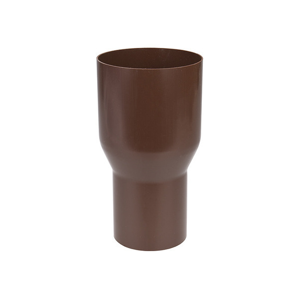 Plastmo Rørsamlemuffe - Brun - Ø90/75mm