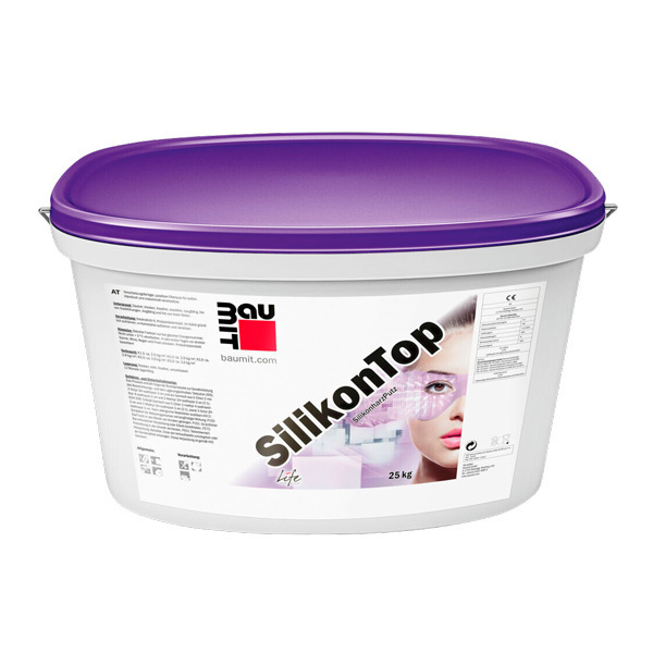 Baumit SilikonTop 1,5 mm Silikoneharpiks-baseret Slutpuds – 25 kg
