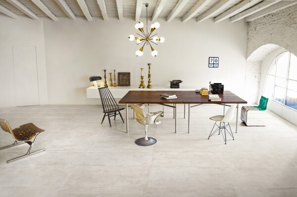 Scandinova Gulvflise Us Icon Bone hvid - 30x60cm