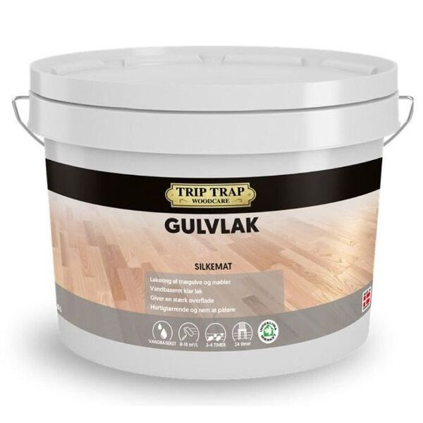 Trip Trap Gulvlak Silkemat - 2,5L