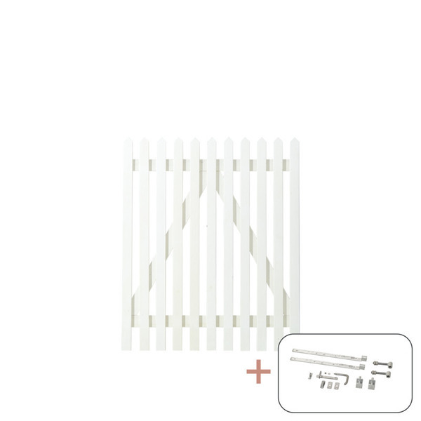 Skagen Lux - Stakit Hegn - Hegnsfag - 150x120 cm