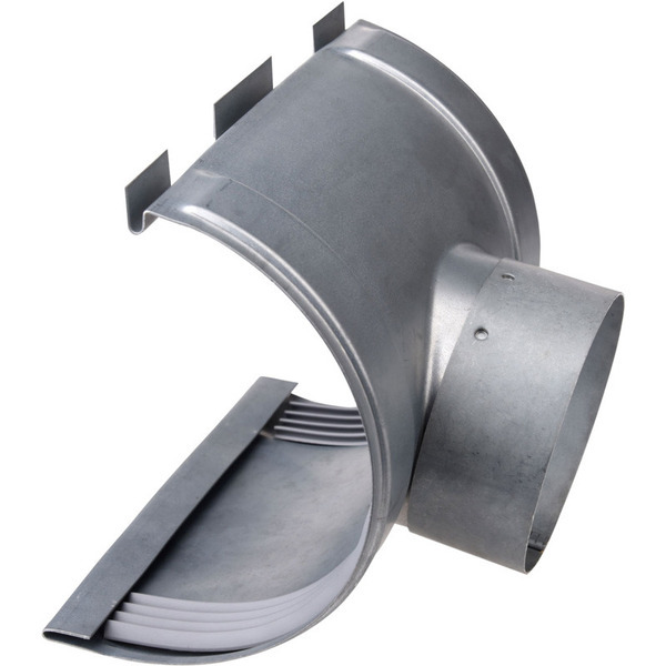 Plastmo Stål Plus Tudstykke med gummi Ø75 - Str. 11 -