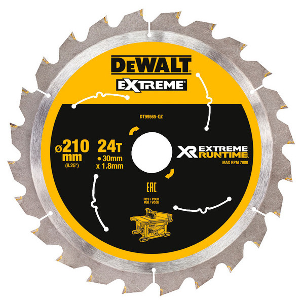 DEWALT Rundsavklinge DT99565-QZ - 210X30mm