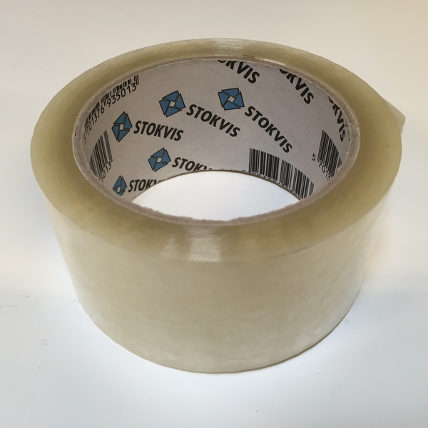 Stokvis Emballagetape Klar - 50mmx66m