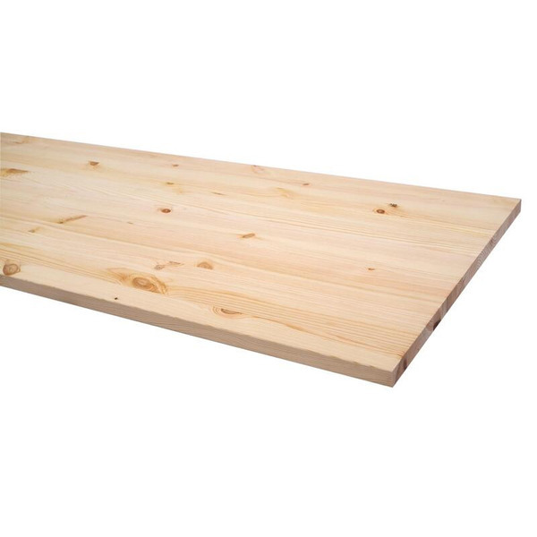 Wallmann Massiv Bordplade 27mm Fyr - 61x300cm