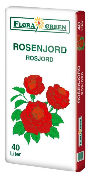 Flora Green Rosenjord - 40L