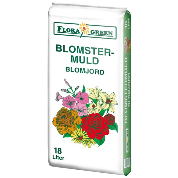 Green Flora Blomstermuld - 18L