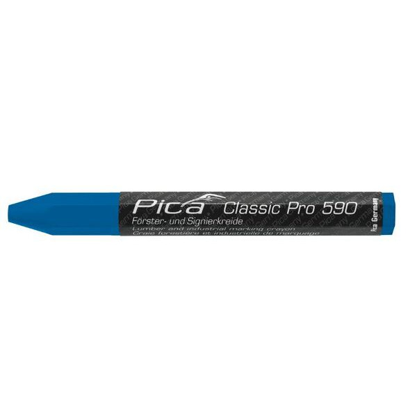 Pica Classic Mærkekridt Pro Blå 12x120mm