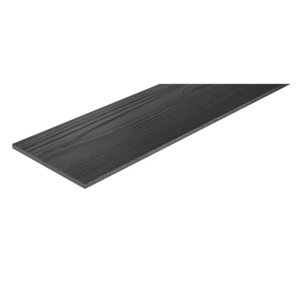 Hardieplank Træstruktur Sort - 18x360cm