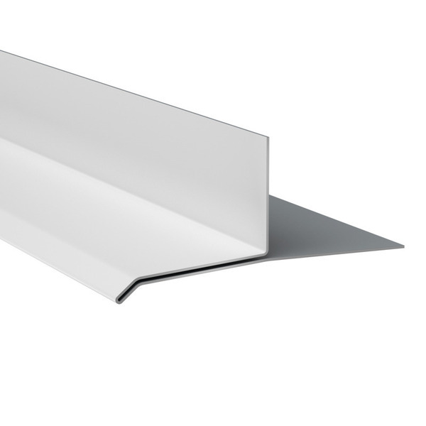 Hardie Lysningsprofil Vandret Hvid - 0,8x3000mm