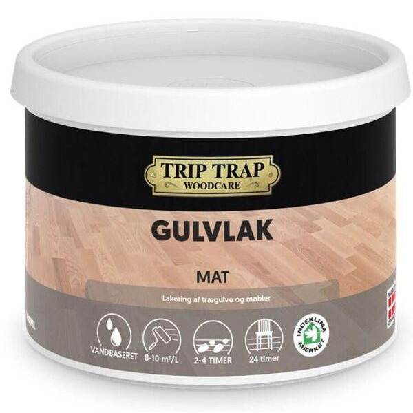 Trip Trap Gulvlak Mat - 0,38L