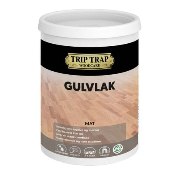 Trip Trap Gulvlak Mat - 0,75L