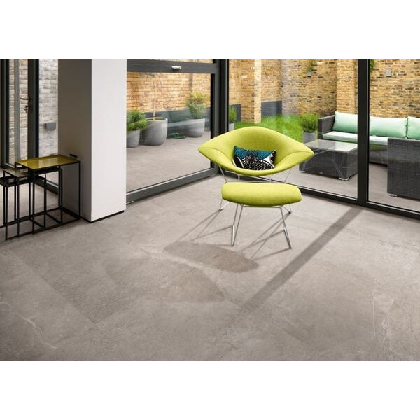 Scandinova Imola Azuma Grå Rect. - 60x120cm