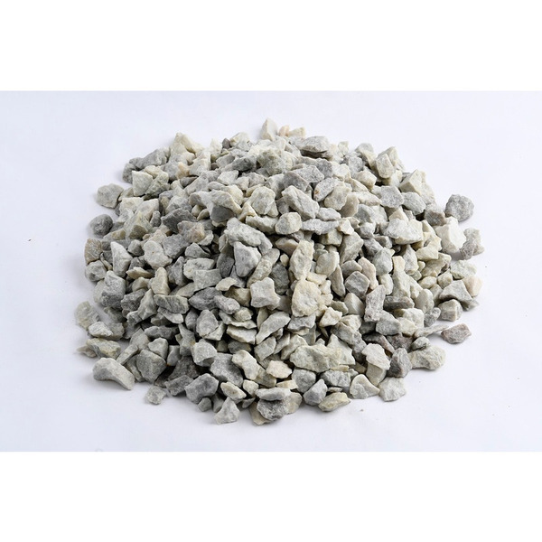 Hvide Granitskærver i Big Bags med fri fragt - 1000kg