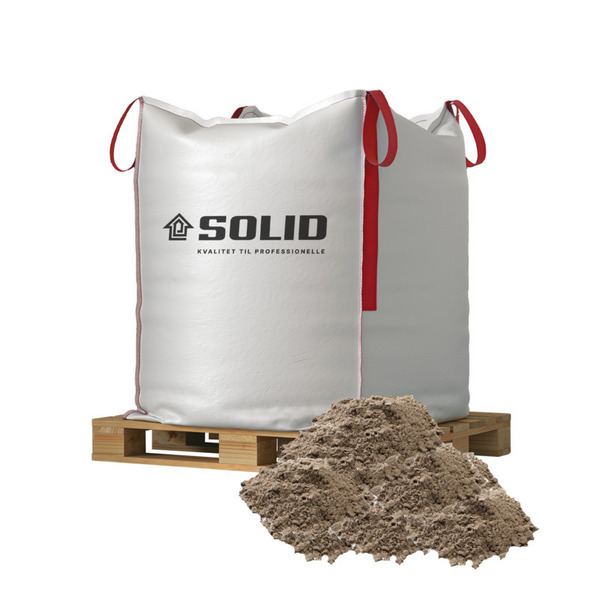 SOLID Sandkassesand 0-4mm i bigbag med fri fragt - 1000kg