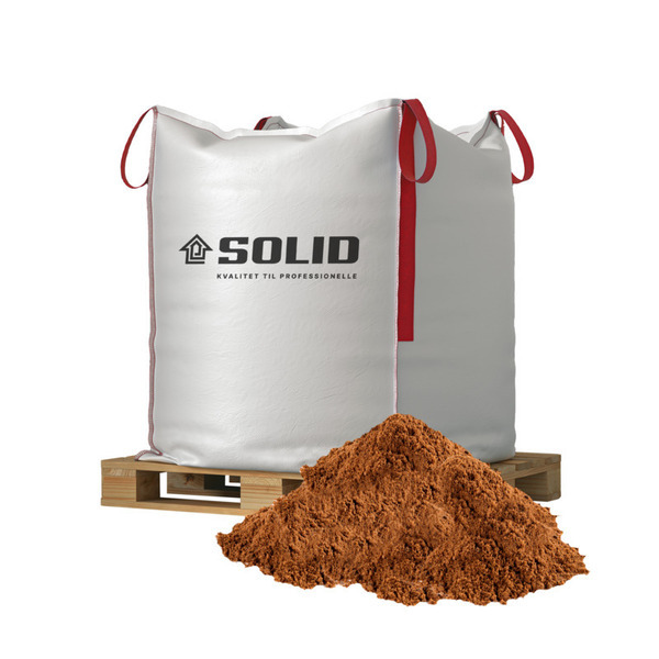 SOLID Afretningssand  0/4 mm i bigbag med fri fragt - 1000kg