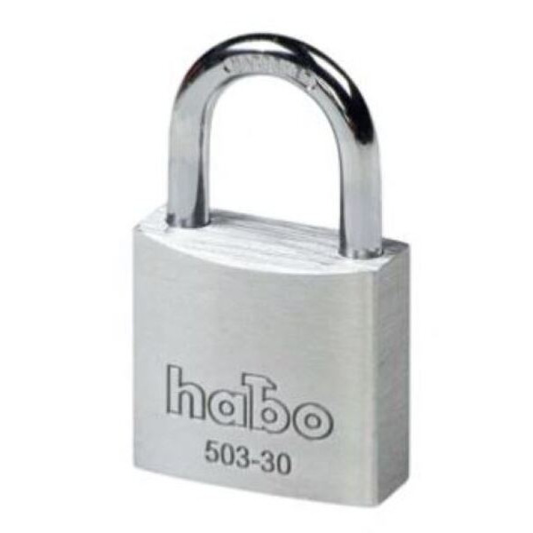 Habo Hængelås Aluminium - 30mm