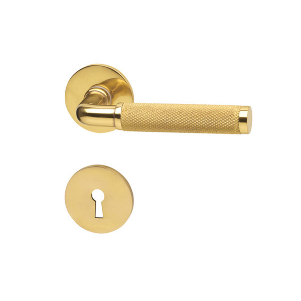 Habo Dørgreb Lexington M/nøgleskilt Messing