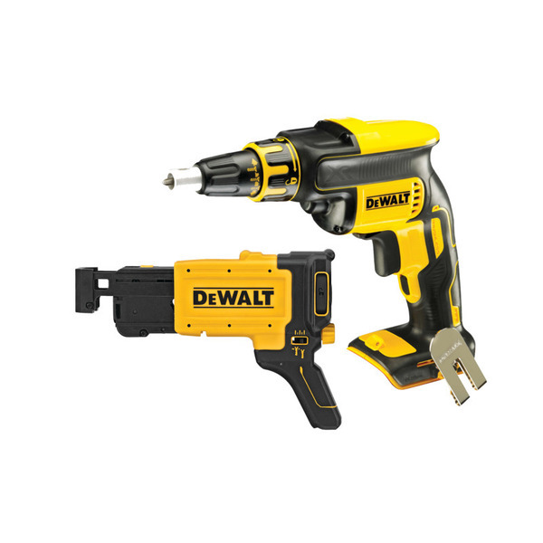 DEWALT XR Gipsskruemaskine - 18V DCF620N + Gipsskruemagasin 