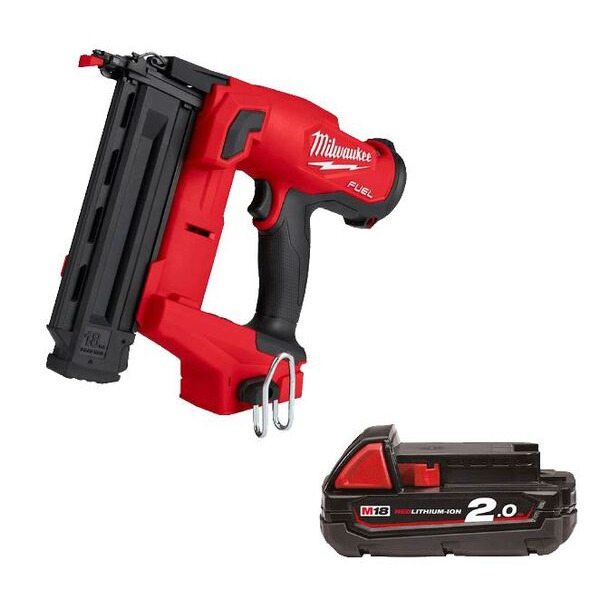 Milwaukee M18 Dykkerpistol - 18V FN18GS inkl. batteri