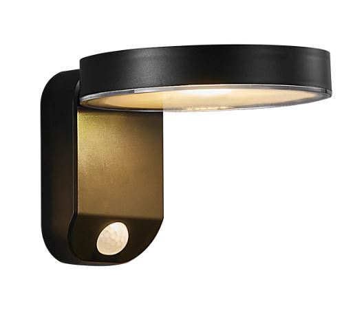 Nordlux Rica Round Væglampe Sort