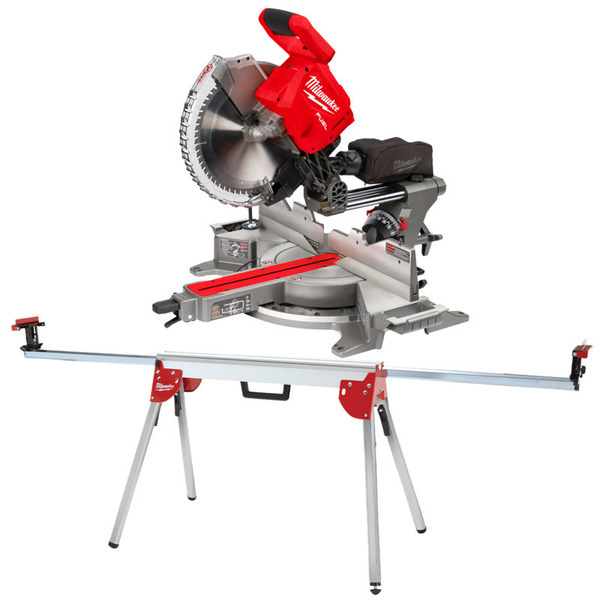 Milwaukee Kap Geringssav 305mm med Arbejdsbord - FMS305-0 + MSL 2000