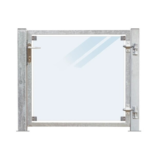 Plus Glaslåge - Frosted T/fundament Højre - 99×91cm 