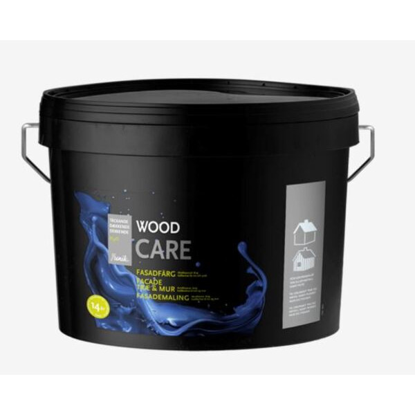 Yunik Wood Care Facademaling Sort - 0,75L