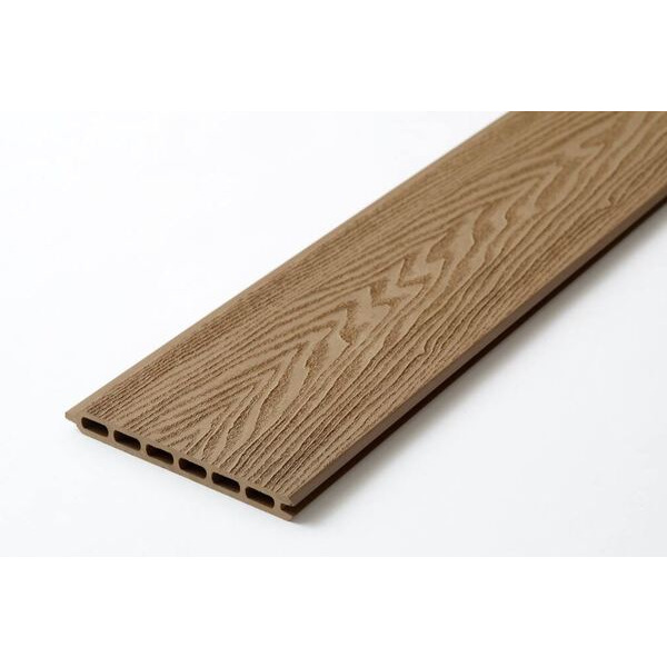  Wimex komposithegn - 140 cm Glyngøre Classic hegnsfag - Teak Inkl. tilbehør