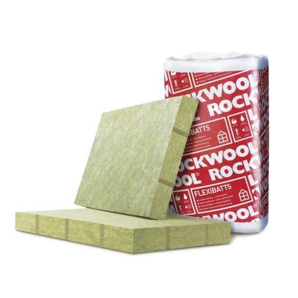 Rockwool Flexibatts 37 Formstykke - 570x145 mm isolering